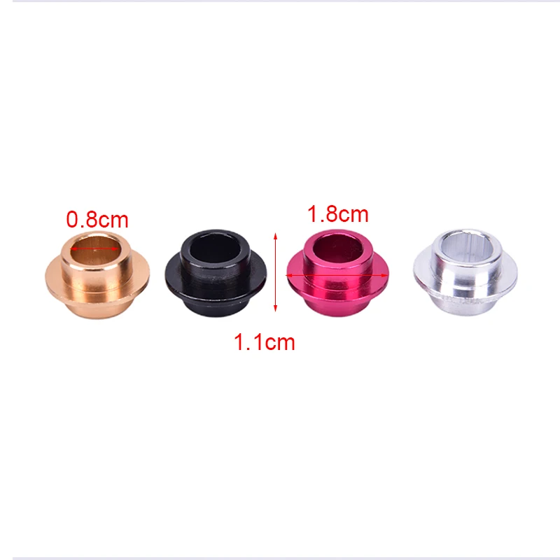 4pcs/lot Roller Skates Spacer Aluminum Alloy Longboard Bushing Skate Shoes Skateboard Sleeve Spacers | Спорт и развлечения