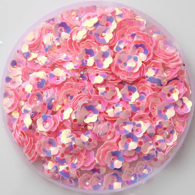 1200pcs/Lot White Color 5mm 3D Plum Flower PVC Sequins Sewing Craft/Embellishment Findings Women Garments Accessories | Дом и сад