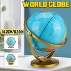 Современная обучающая карта мира с глобусом, детский стол для обучения, география, детское образование, аксессуары для домашнего декора
