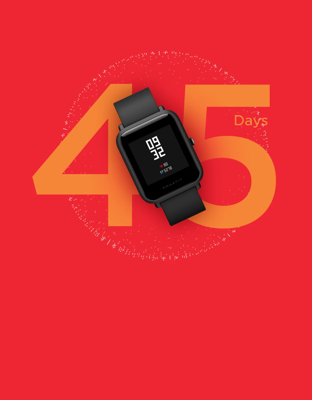 На ; Xiaomi Amazfit Bip Смарт часы 45 дней Срок службы батареи 3ATM в соответствии со стандартом водонепроницаемости Smartwatch для Перевозка груза падения