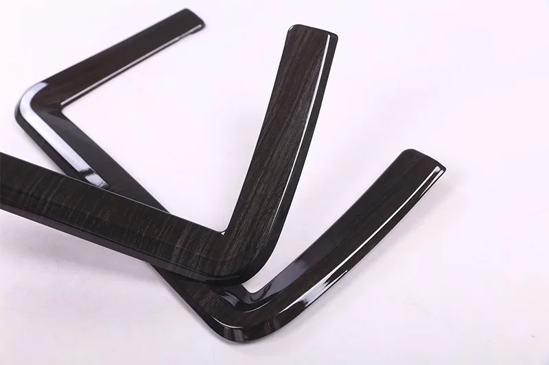 2pcs Black Ash Wood Seat Rear Back Net Frame Trim For Land Rover Discovery Sport Car-Styling Interior Accessory | Автомобили и