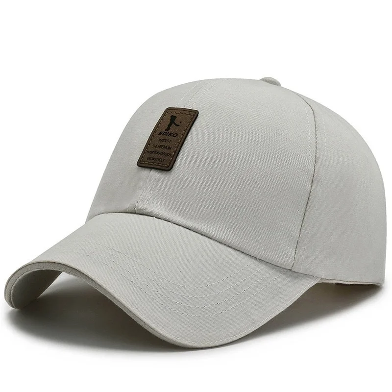 

New men's and women's canvas baseball cap cap spring and autumn cap versatile casual sunscreen outdoor hat