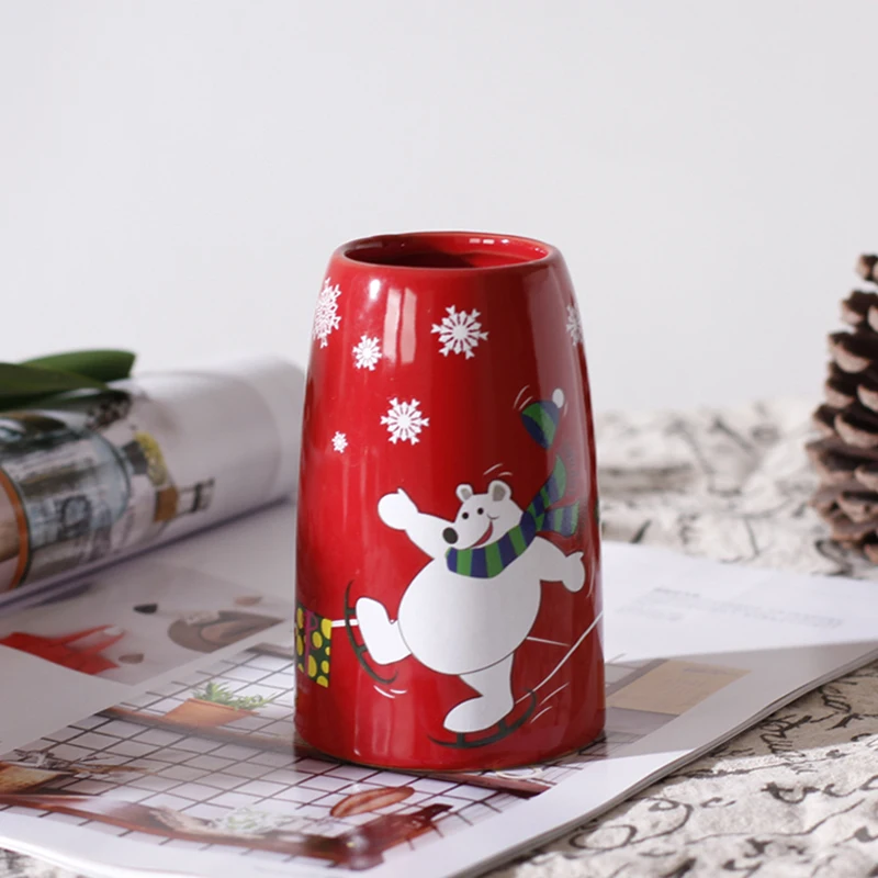

Nordic Style Cute Pet Pattern Bathroom Set Soap Dispenser Shower Gel Shampoo Lotion Bottle Tooth Mug Cups Toothbrush Holder