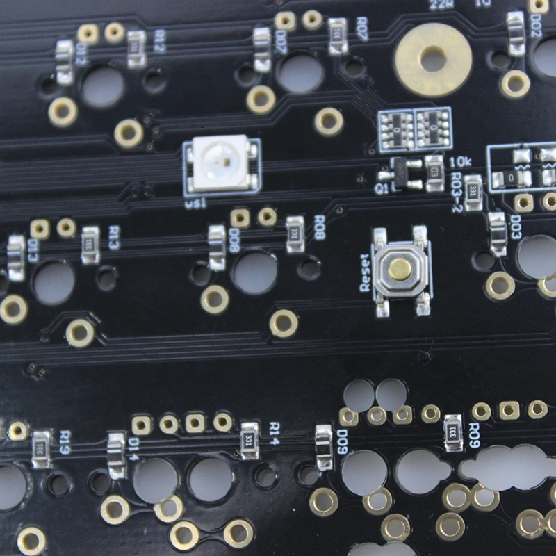 Xd60 Xd64 V2.0 PCB пользовательская механическая клавиатура комплект Underglow RGB GH60 60% программируемый Mx Alps Stem Spacebar Mini USB