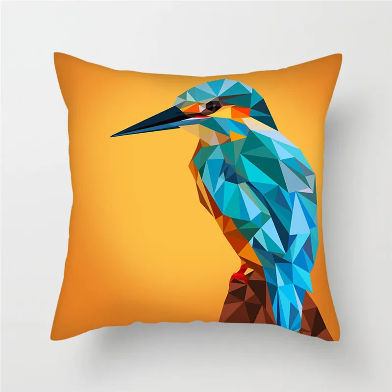 Наволочки на подушки с геометрическим рисунком животных Fuwatacchi наволочки