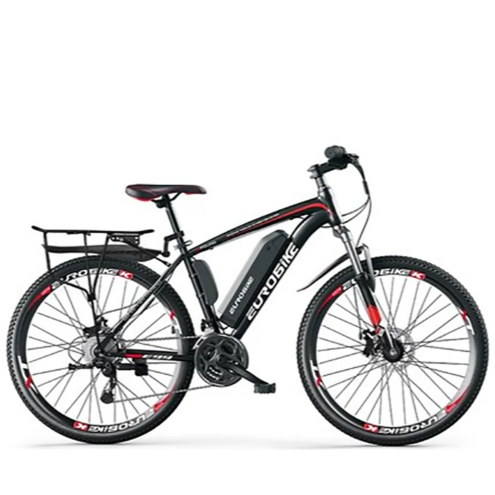 

Aluminum alloy electric bicycle 26 inch lithium electric power cross country variable speed battery mountain bike