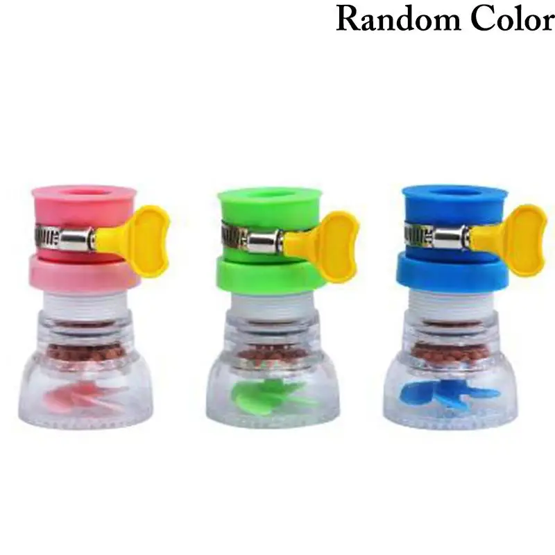 

1pc Water Faucet Bubbler Splash-proof Leakproof Faucet Aerator Kitchen Faucet Filter Water Saving Nozzle Faucet Connector Shower