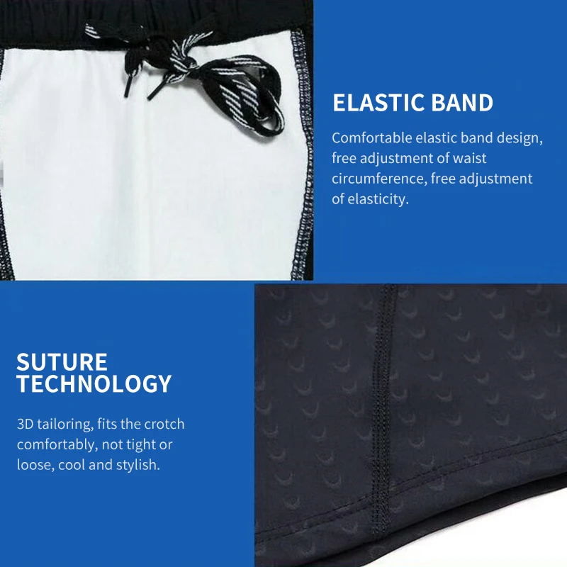 Быстросохнущие шорты для плавания мужчин одежда Мужской купальный костюм плавки