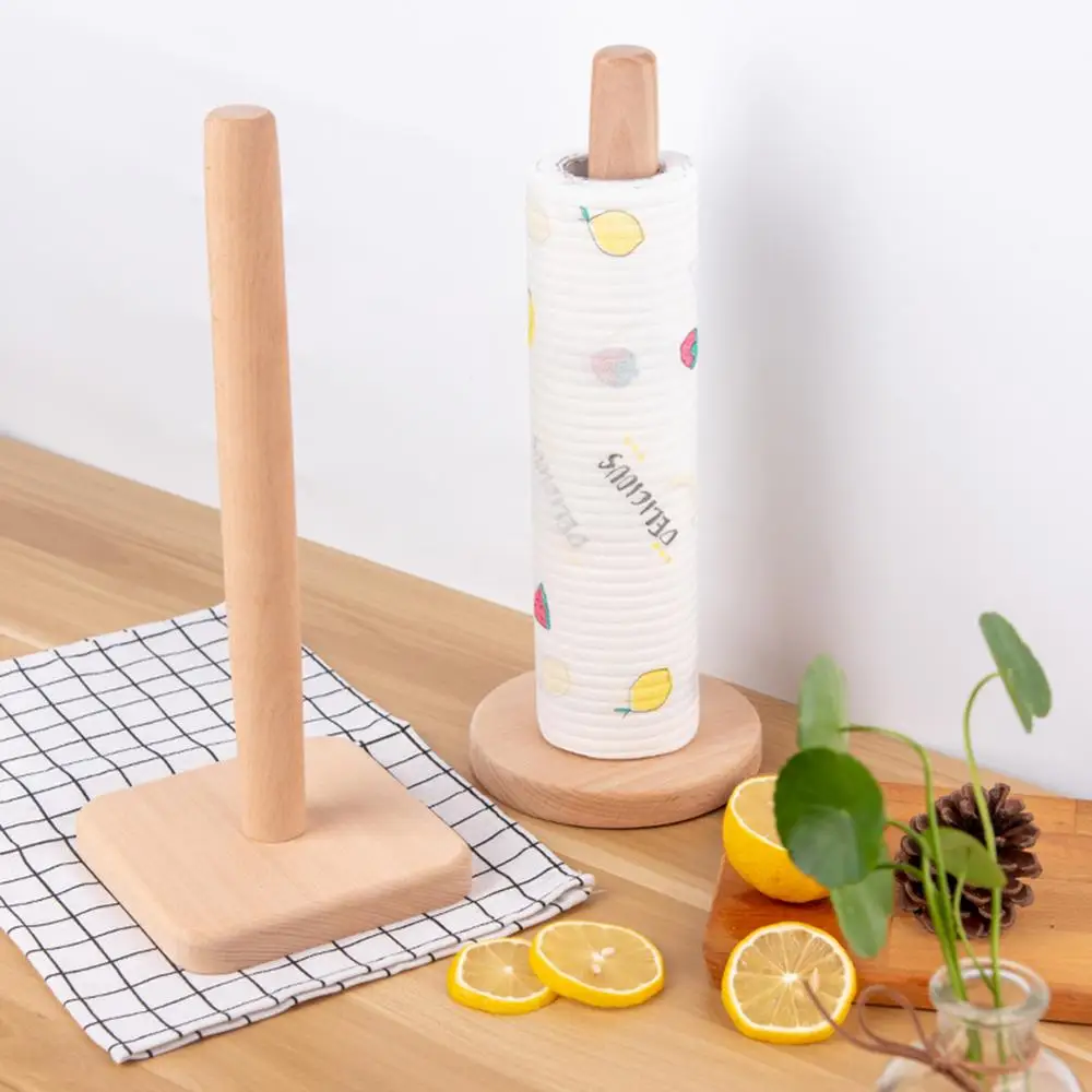 

Плетеный абажур из натурального дерева Бумага Полотенца держатель 12,6 "Бумага Полотенца подставка для столешницы обеденный Кухня 30P