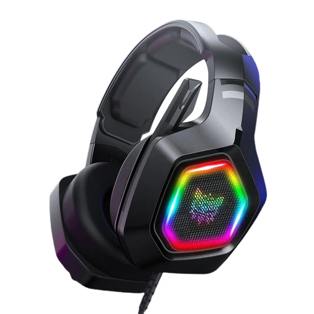 

Гарнитура ONIKUMA портативная гарнитура K10 RGB USB интерфейс с разъемом 3,5 мм шесть режимов регулировки адаптивный головной Луч