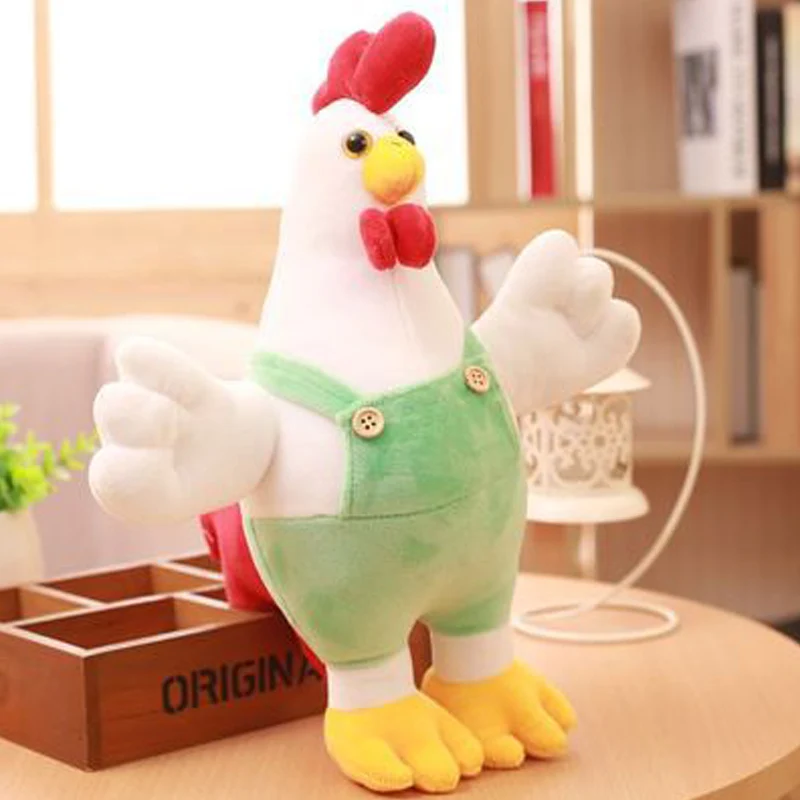 35 см курица Кукла Мягкие и плюшевые животные детские игрушки петух куклы мягкий