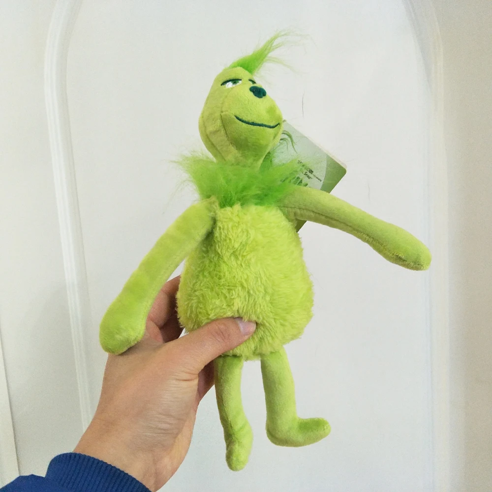 Детская плюшевая игрушка для рождества подарок на день рождения Geek Grinch детская
