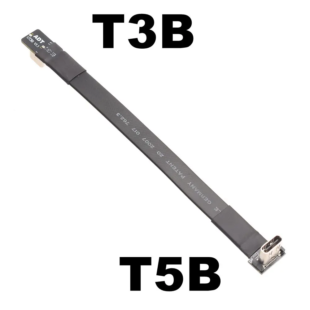Плоский кабель USB 3 1 высокоскоростной кабель-удлинитель 0 5 штекер-гнездо м 2 USB3.1