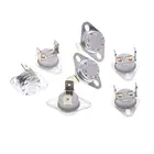 Биметаллический термостат KSD302KSD301, керамика 16A250V 40C 45C 50C 55C 60C 65C 70C 75C 80C 85C 90C 92 95 градусов, нормально закрытый открытый