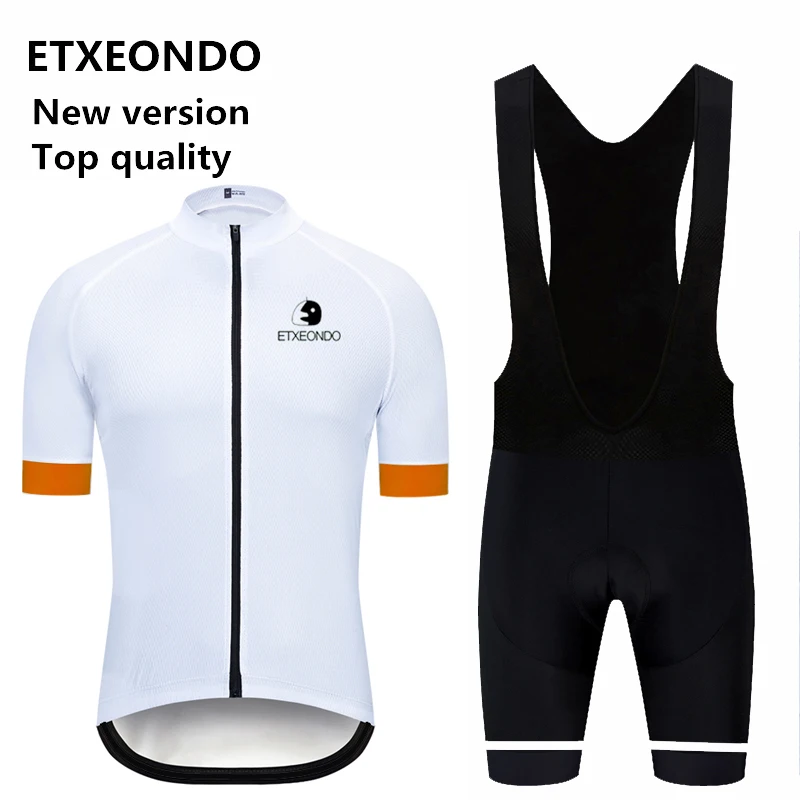 Новая версия! Профессиональная одежда для велоспорта Etxeondo, летний мужской костюм с коротким рукавом для велоспорта, Быстросохнущий комплект из Джерси для велоспорта, 7 цветов