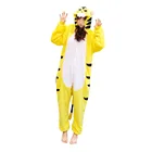 Пижама-кигуруми в виде тигра, кошки, обезьяны, комбинезоны в виде животных для взрослых, зимняя одежда для сна для женщин и мужчин, фланелевые костюмы для косплея
