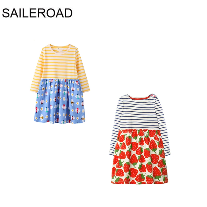 SAILEROAD 2 шт. Девушки Платье С Длинным Рукавом Снеговик Маленькие Дети Принцесса