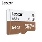Карта Micro SD Lexar 667x, 12864256 ГБ, A2 C10 V30 1080p Full-HD 3D 4K