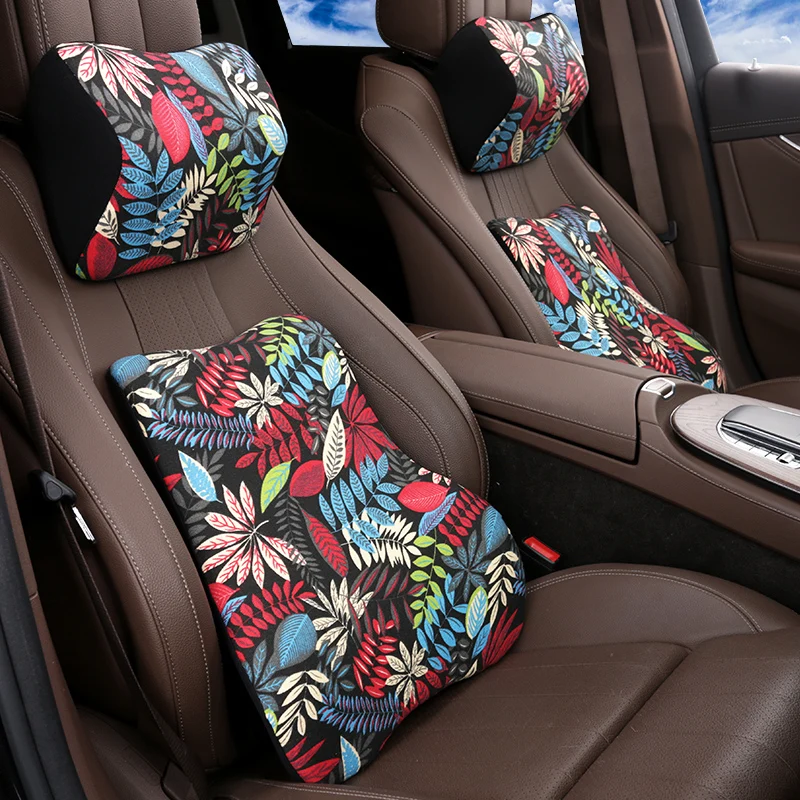 Подушка для автомобильного сиденья из пены с эффектом памяти 1 шт. подголовник