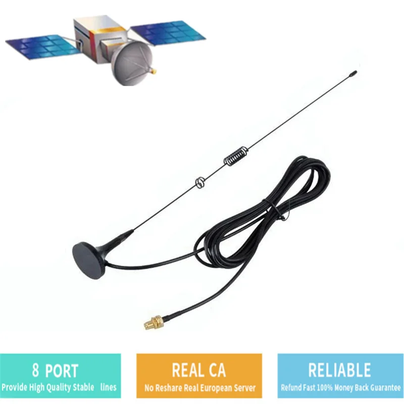 

2021 Europe Poland Spain 8 Port Lineas Most Stable Super Fast Supports HD Europa Egy for GT media V8 Nova Satellite Receiver