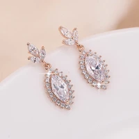 de143 fashion delicacy elegant 4a zircon eyes earrings girls gift party banquet womens jewelry earrings 2021