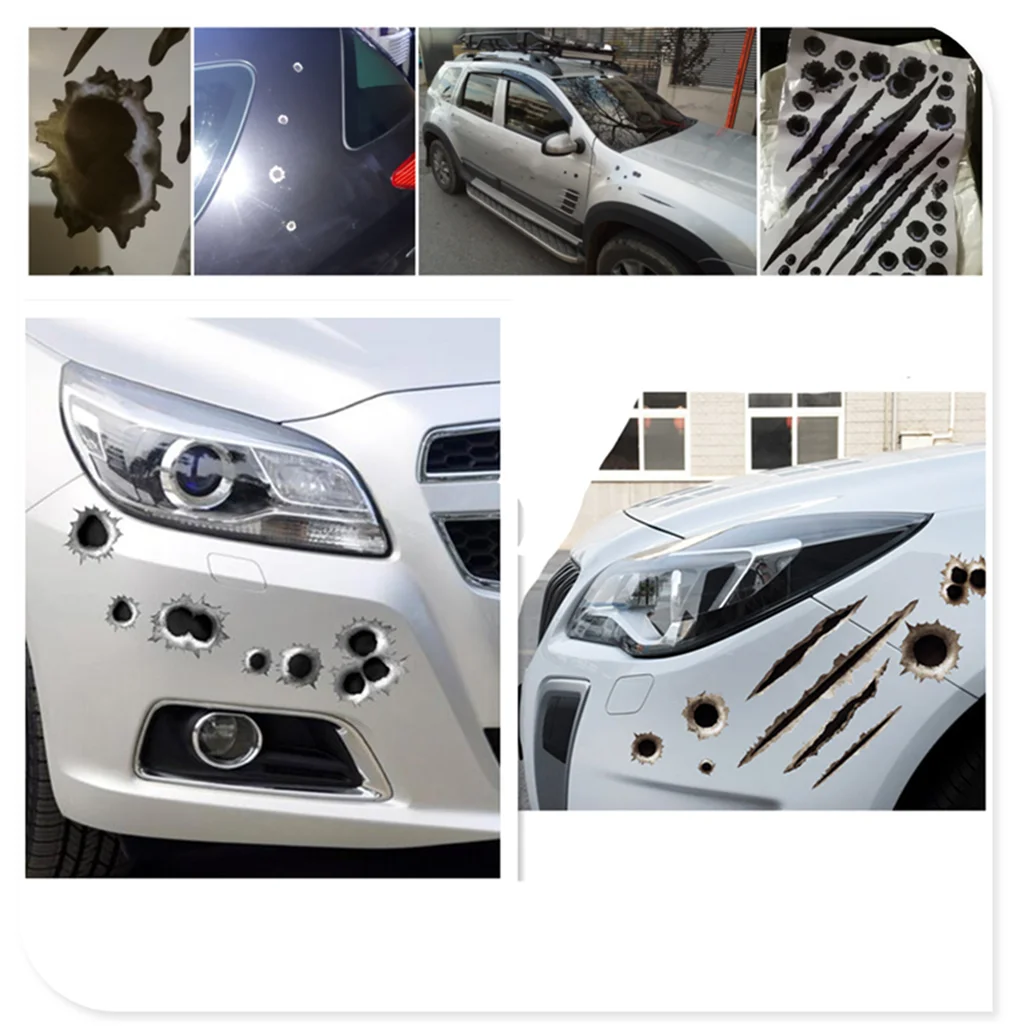 Украшение для автомобиля наклейка с имитацией пулевидного отверстия BMW F25 X5 E53 E70 X