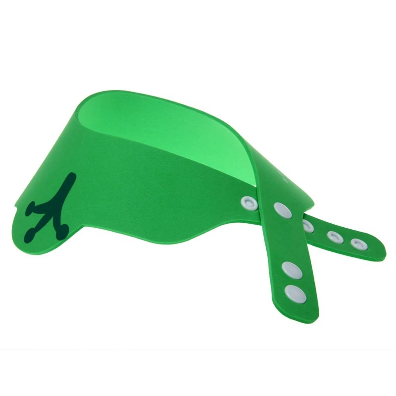 

Baby Kid Toddler Bath Shower Cap Hat Wash Hair Shampoo Shield Adjustable Green
