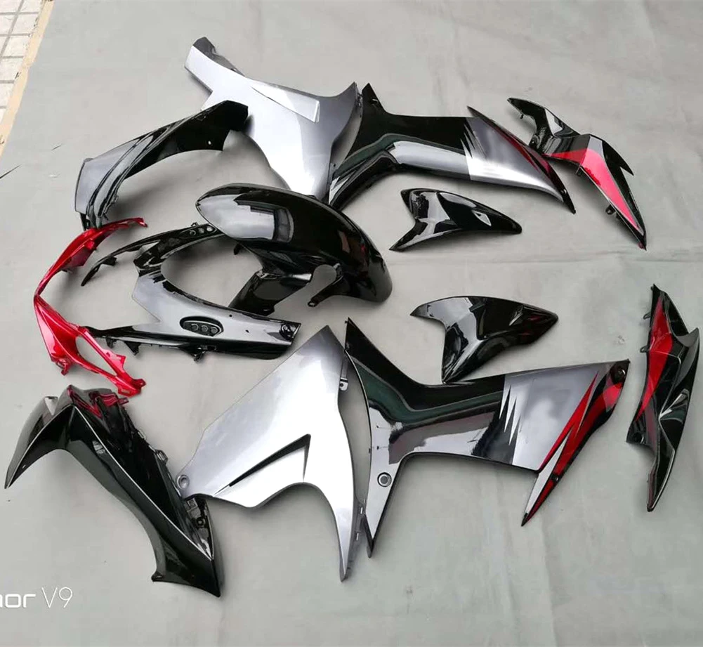 GSXR600 GSXR750 11-15 обтекатель корпус Рабочая рамка Крышка бака боковая панель крыло для Suzuki GSX-R 600 GSXR 750 K11 2011