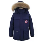 Мужской пуховик на белом утином пуху, теплая Толстая парка, повседневная куртка, 2020 пуха, зима 165