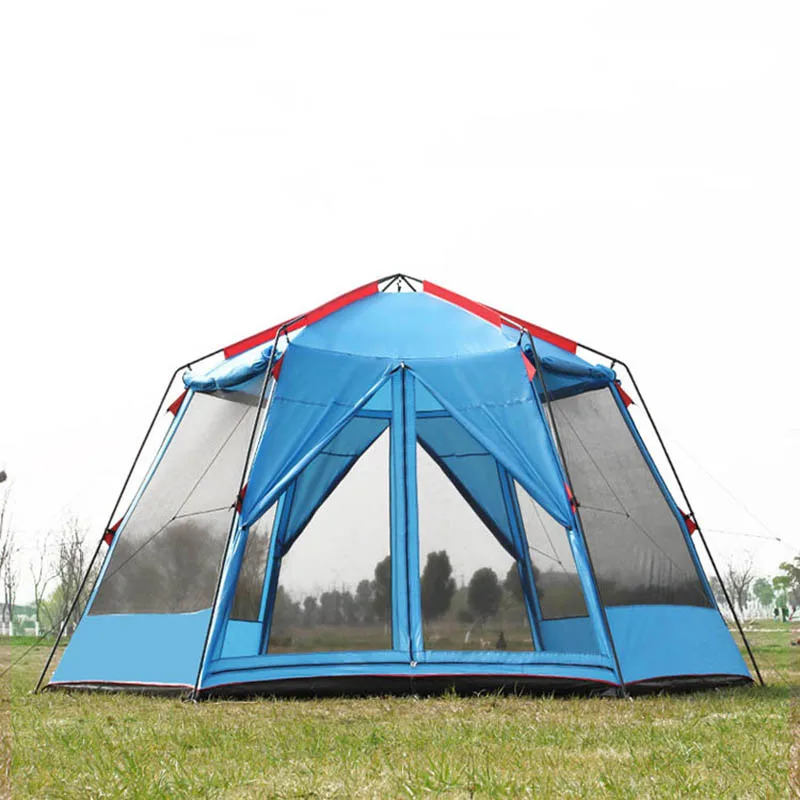 

Ultralarge 6-12 Person Use Waterproof Ultralight UV Protection Outdoor Camping Tent Large Gazebo Sun Shelter Carpas De Camping