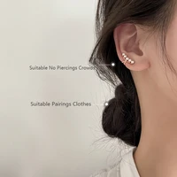 ear cuff clip pearl earrings fake piercing earcuffs for women earcuff faux earings jewelry no hole accessorie ear clip jewelry