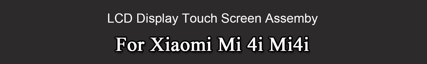 OPesea 5,0 ''для Xiaomi mi 4 4C 4i ЖК-дисплей Панель кодирующий преобразователь сенсорного экрана в сборе с рамкой для Xiaomi mi 4c mi 4i ЖК-дисплей