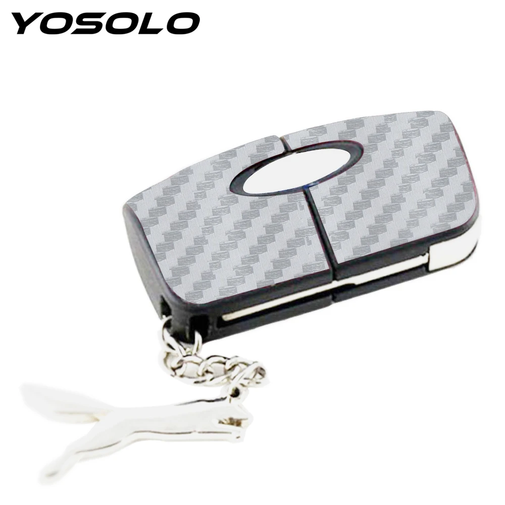 YOSOLO 1 шт. ключ Стикеры для Ford Focus СПЕЦИАЛЬНЫЕ Размеры автомобиля из углеродного