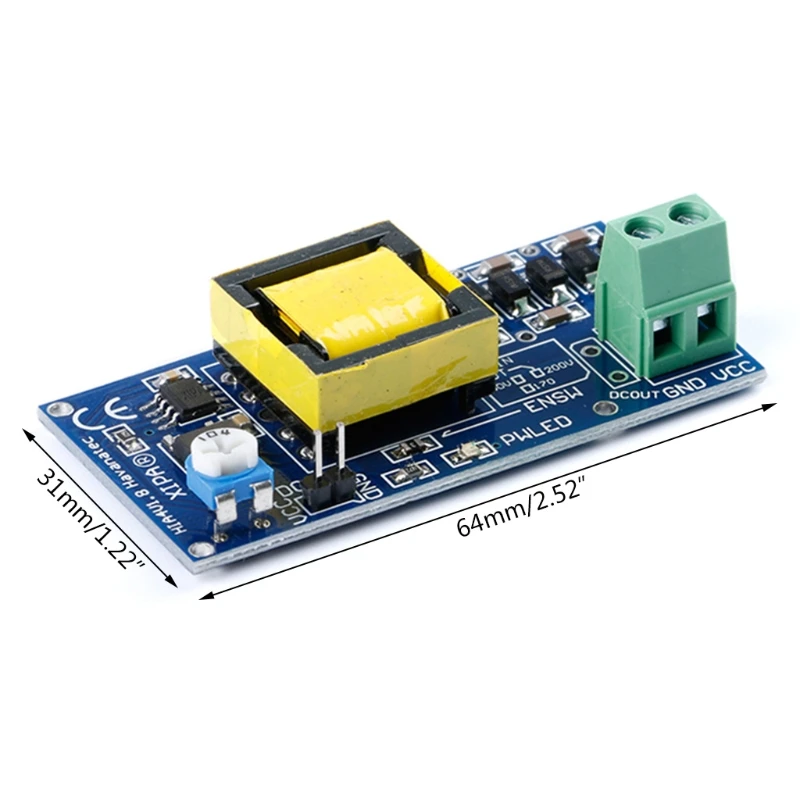 

DC-DC Step Up Power Module High Voltage Boost Converter Output 300-1200V 400V 900V 1000V Adjustable PSU Board Input 3V-5V