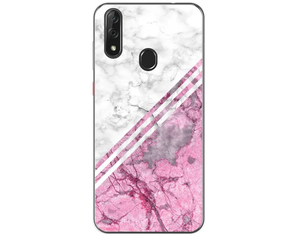 Tpu Gel case for Zte Blade V10 design marble 03 drawings |