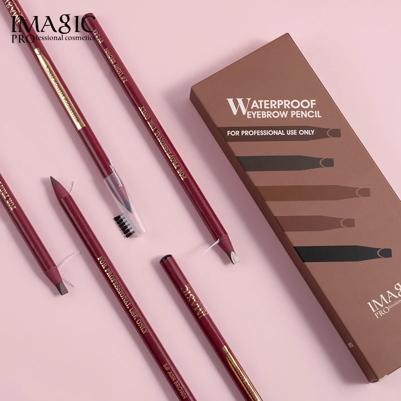 

Pull Line Eyebrow Pencil Professional Waterproof Brow Natural Long-Lasting Eyebrow Pen Tool Cosmetic
