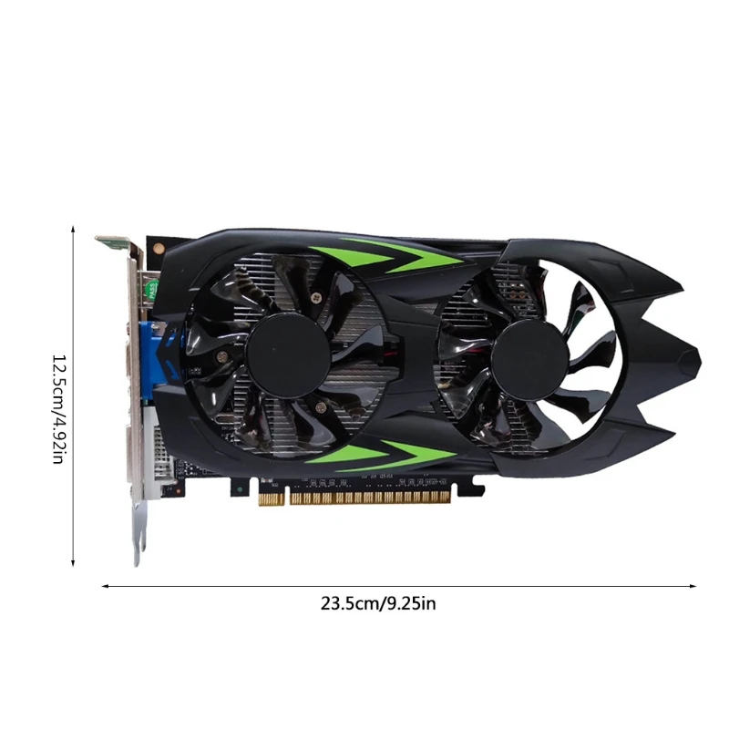 

GTX550Ti Computer Graphics Cards 1GB 128Bit DDR5 750MHZ Graphics Cards PCI Express 2.0 Slot for Desktop Computer