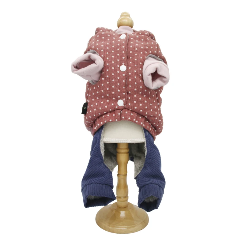 Ambaby демисезонная одежда для домашних животных продукт с капюшоном 4 ноги теплое пальто для собаки наряды Одежда для собак для маленьких средних и больших размеров Домашние животные, собаки и кошки