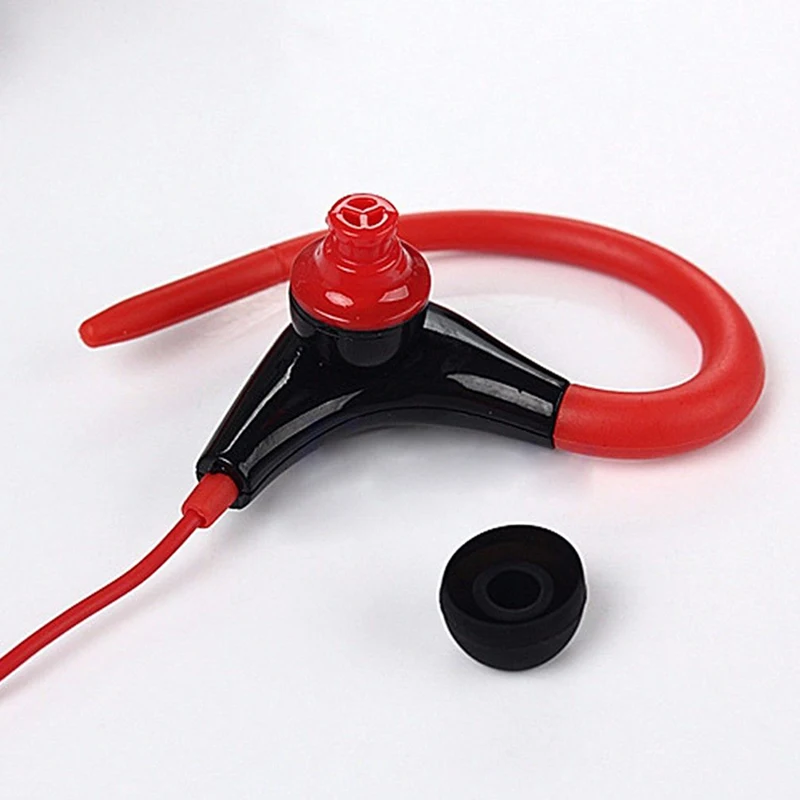 3.5mm Wired Earphones Sport headset 1.2m In ear Bass Stereo Earbuds Hook with Mic For iphone samsung huawei xiaomi vivo oppo | Электроника