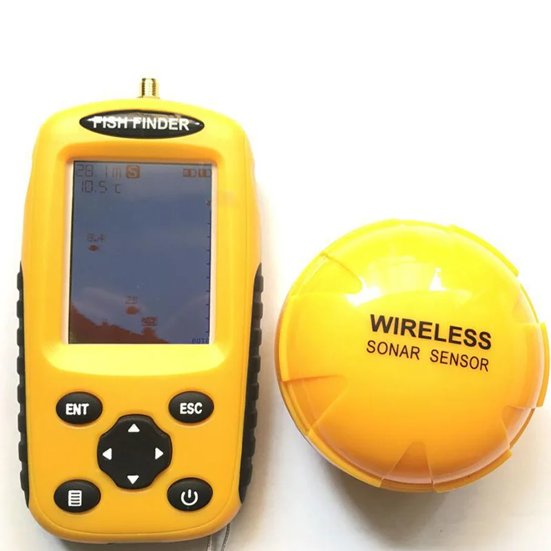 Беспроводной рыболокатор гидролокатор рыболовная приманка 36 м управление рыбой