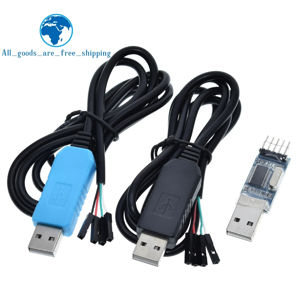 Модуль адаптера преобразователя PL2303 PL2303HX/PL2303TA USB в RS232 TTL с пыленепроницаемой