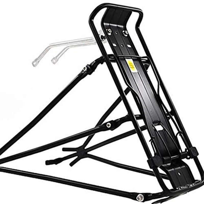 

Bike Cargo Rack,Bike Aluminum Bicycle Frame, Rear Luggage Rack Shelf,Bicycle Touring Carrier Accessories