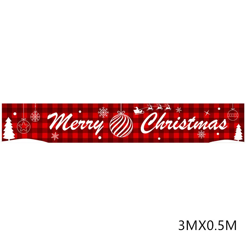 Новый год 2021 Счастливого Рождества баннер рождественские украшения для дома