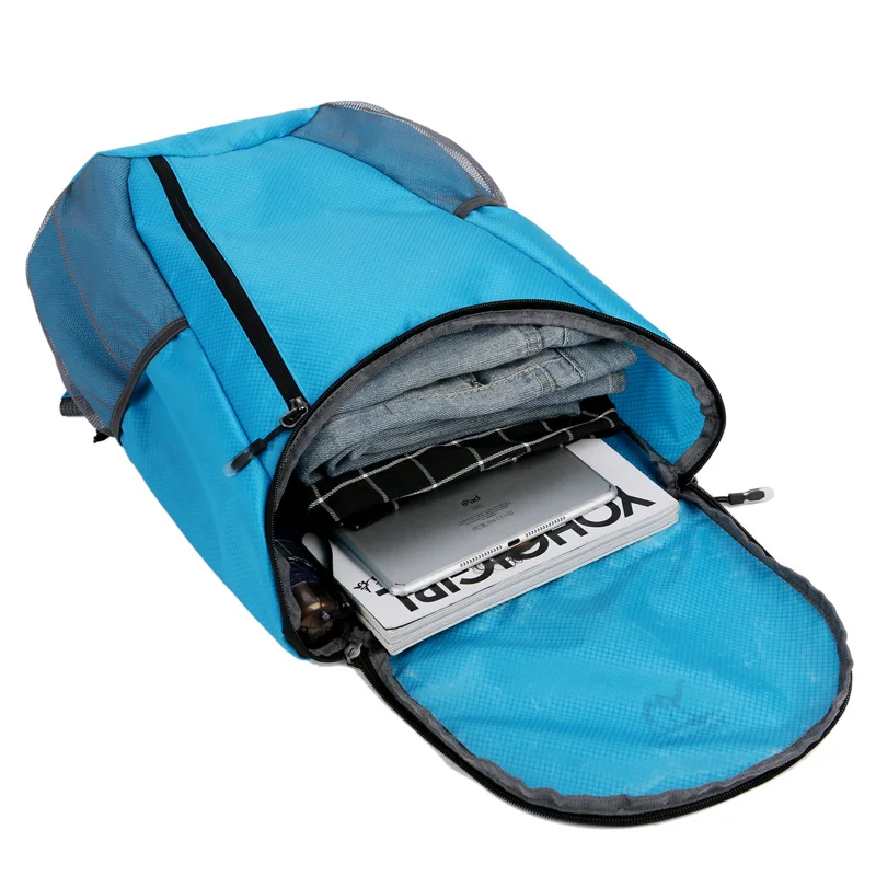

2020 New Storage Backpack Light Unisex Casual Folding Travel Bag Outdoor Backpack Mountaineering Bag Skin Pack