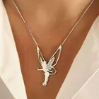 Женское ожерелье с подвеской в виде крыльев Ангела