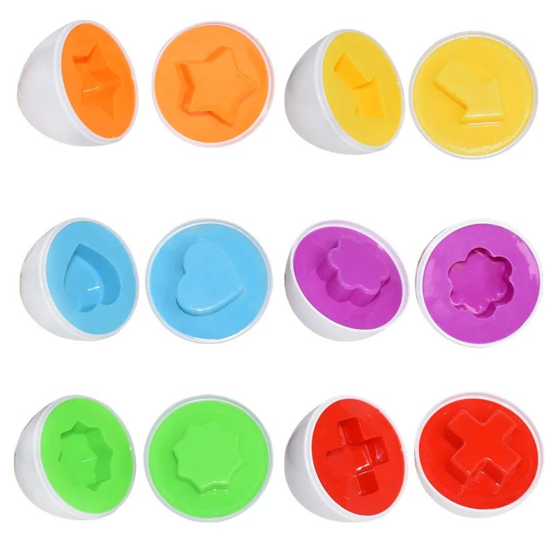 Яйца головоломка Дошкольное обучение образовательная игра для малышей игрушки