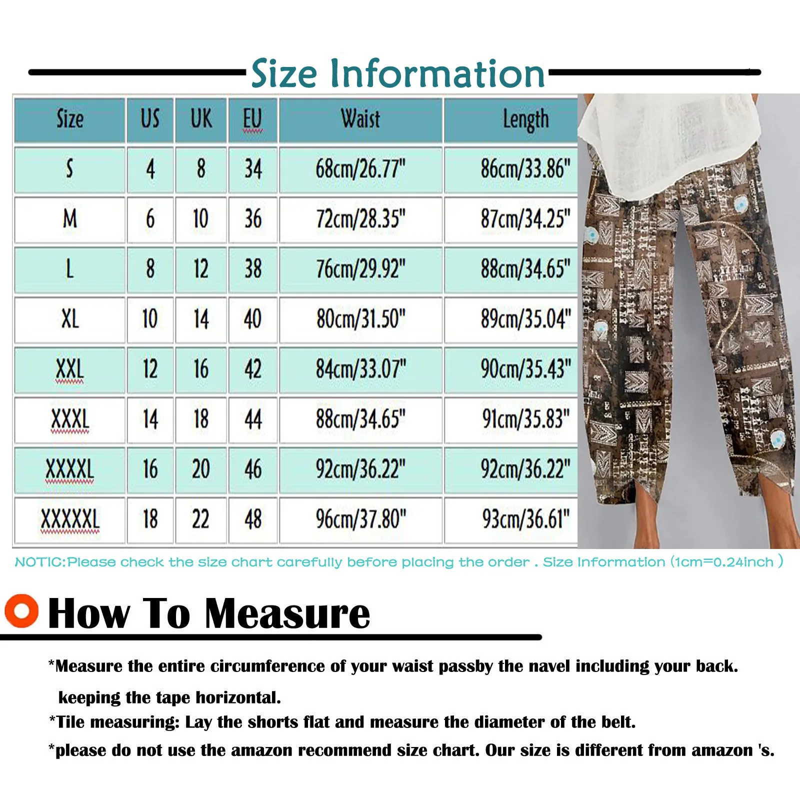 

Women Vintage Harem Red Pant Print Elastic Waist Plus Loose Trousers Casual Soft Wide Leg Pant Loose Summer Pant Pantalon Femme