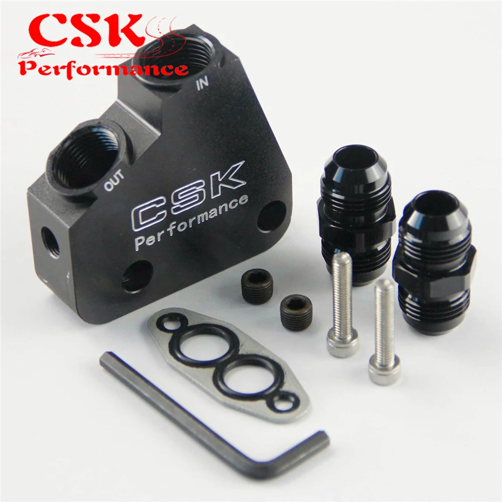 AN10 Female Oil Cooler engine Adapter Fits For LSX BILLET LS1 LS2 LS3 VE HSV VZ DRAG RACE Blue / Silver Black |