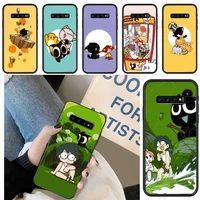 luo xiaohei anime phone case for samsung galaxy s6 s7 edge plus s8 s9 s20plus s20ultra s10lite 2020 s10 cove fundas case