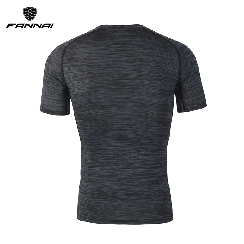 FANNAI футболка мужская компрессионная спортивная одежда муж футболки мужские